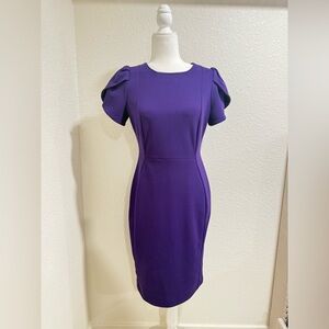 Calvin Klein Purple Dress
